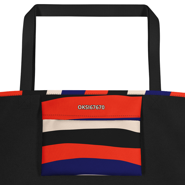 Vibrant Waves All-Over Tote Bag product image (2)