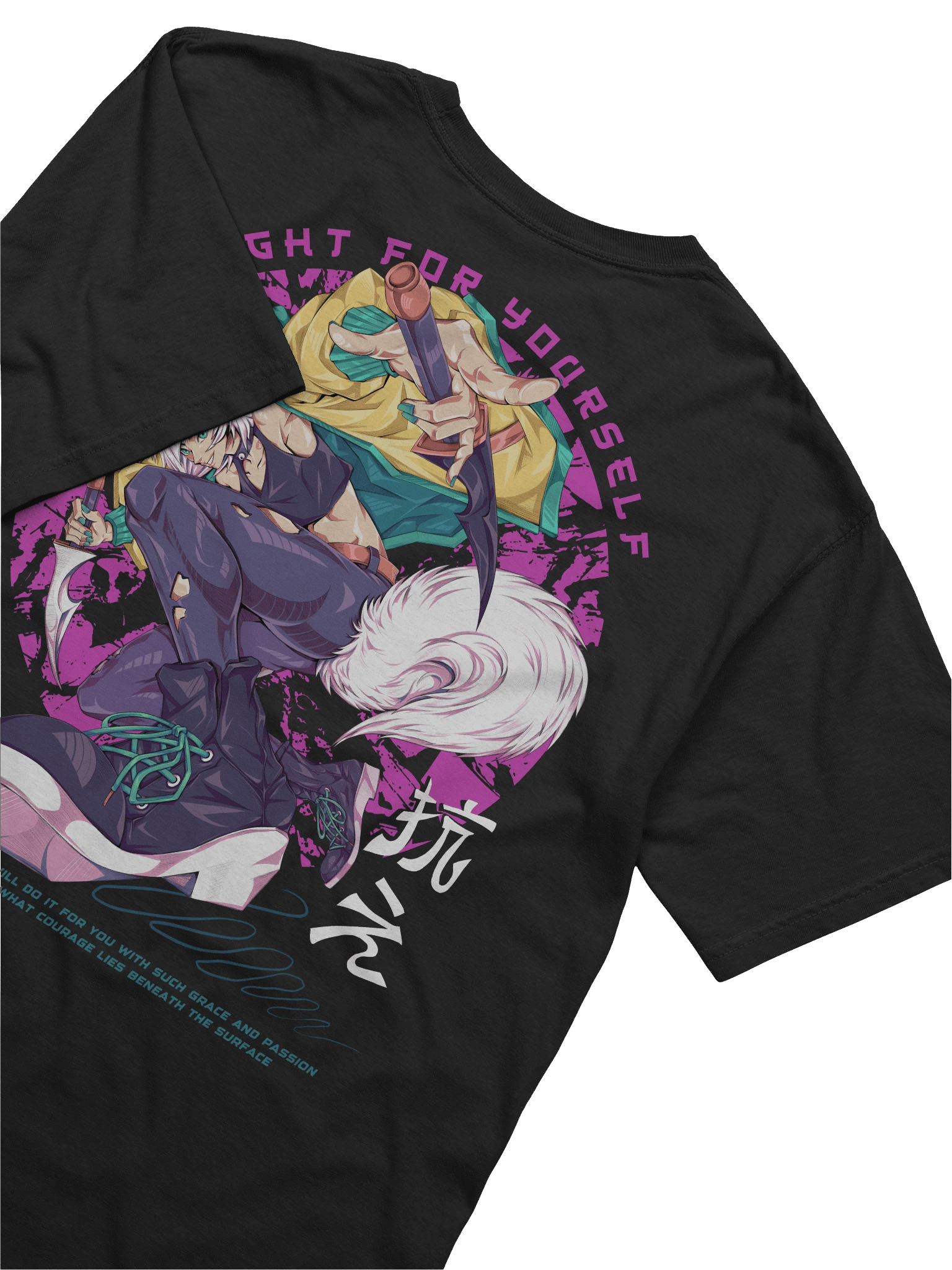 抗え FIGHT [Black Tee] product image (7)