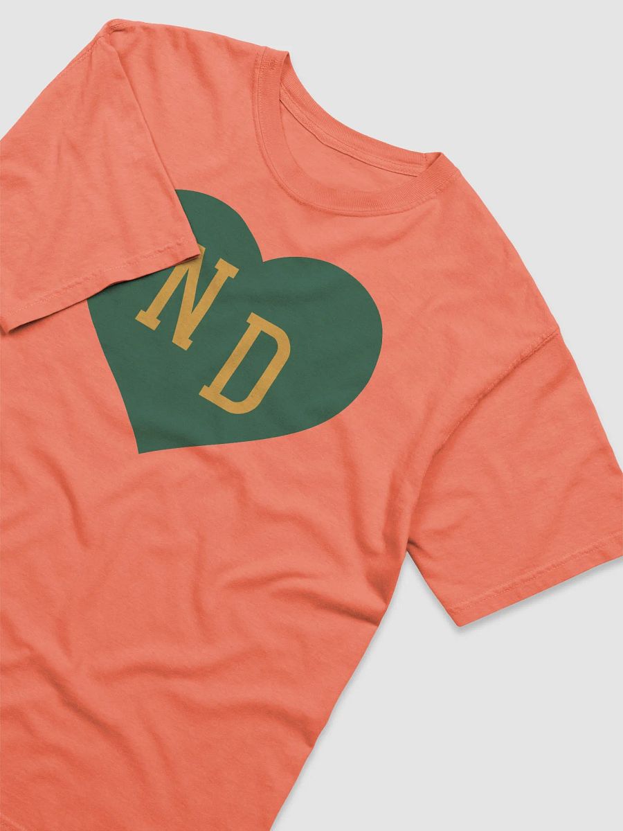 ND Heart Green Heavyweight Unisex Shirt product image (4)