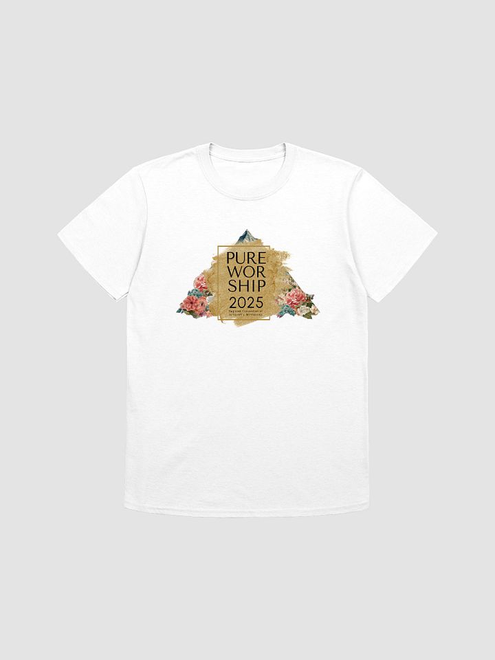 "Pure Worship" 2025 Convention Floral Mountain Unisex T-Shirt product image (1)