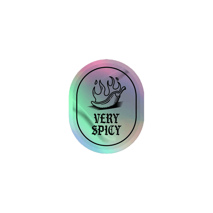 Very Spicy! (Holographic Sticker Collection) product image (1)