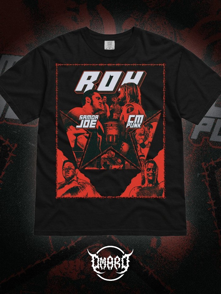 Samoa Joe V CM Punk ROH Shirt product image (1)