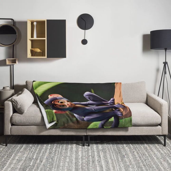 Endangered Species - Mexico - Spider Monkey Throw Blanket product image (1)