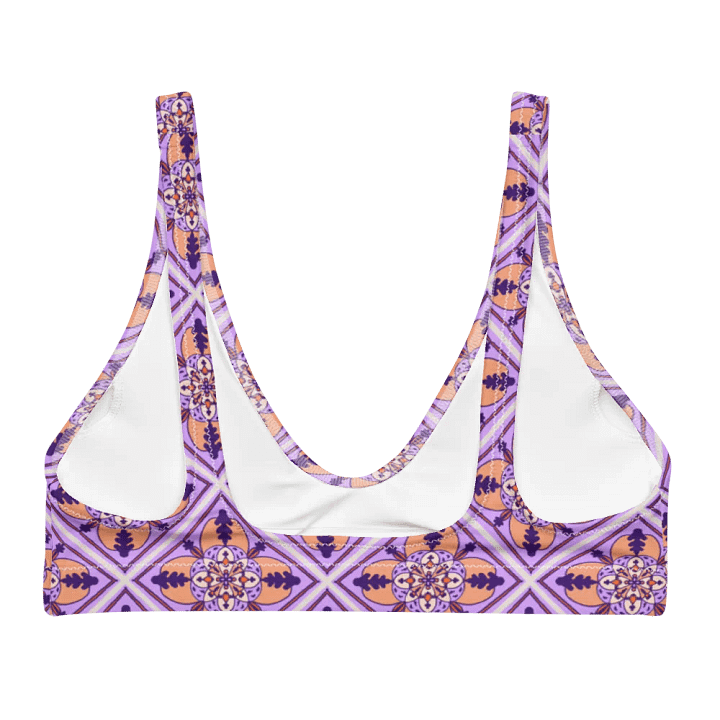 Detailed Symmetrical Pattern Padded Bikini Top product image (2)