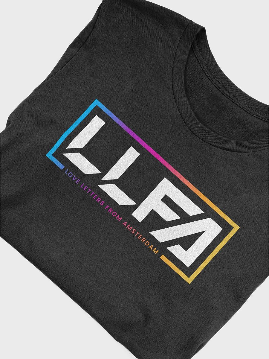 LLFA Logo Supersoft Unisex T-Shirt - Black product image (5)