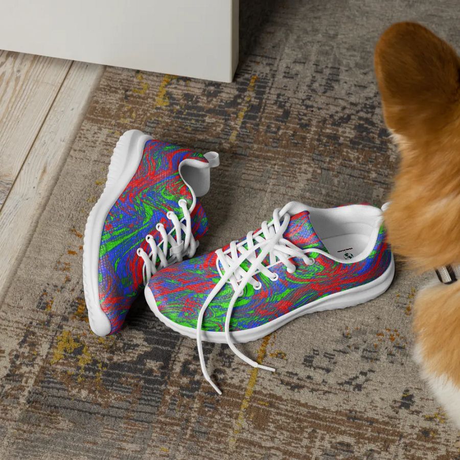 Vibrant Swirl Men's Athletic Shoes product image (6)