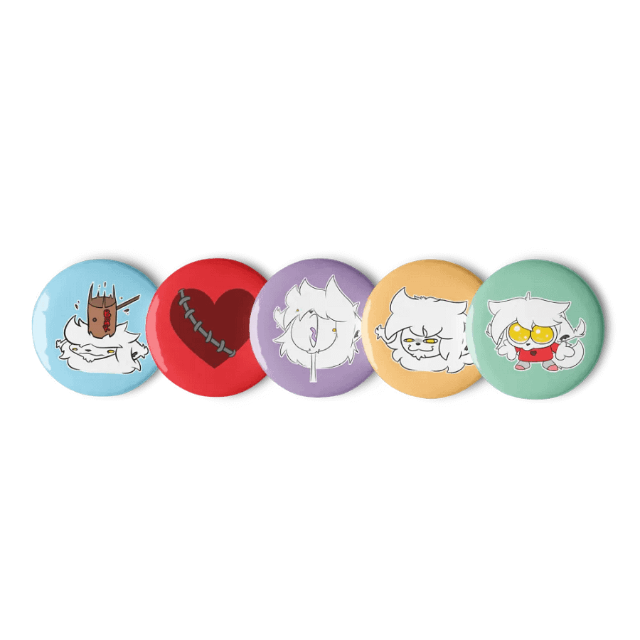 Floof Pins Set #1 product image (1)