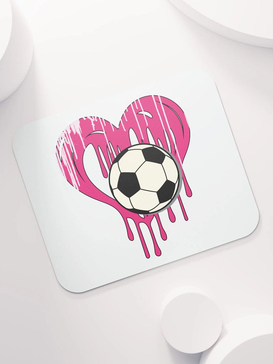 Heart Soccer Love for the Game Mouse Pad product image (5)