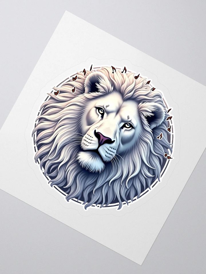 Majestic White Lion Portrait product image (2)