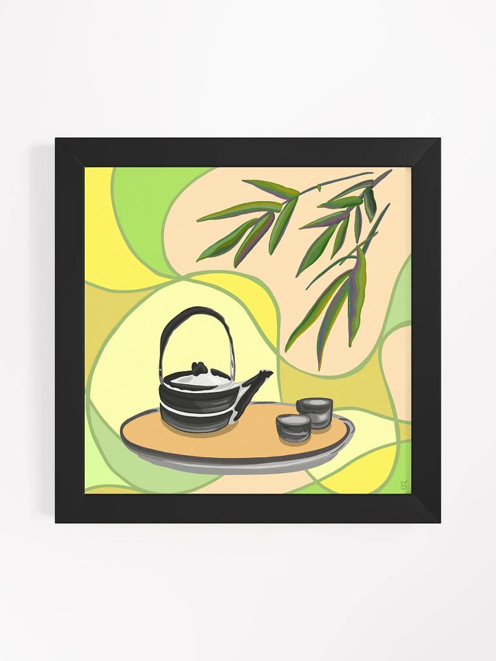 Teapot Serenity Framed Art Print - Coffee Shop No. 6 product image (7)