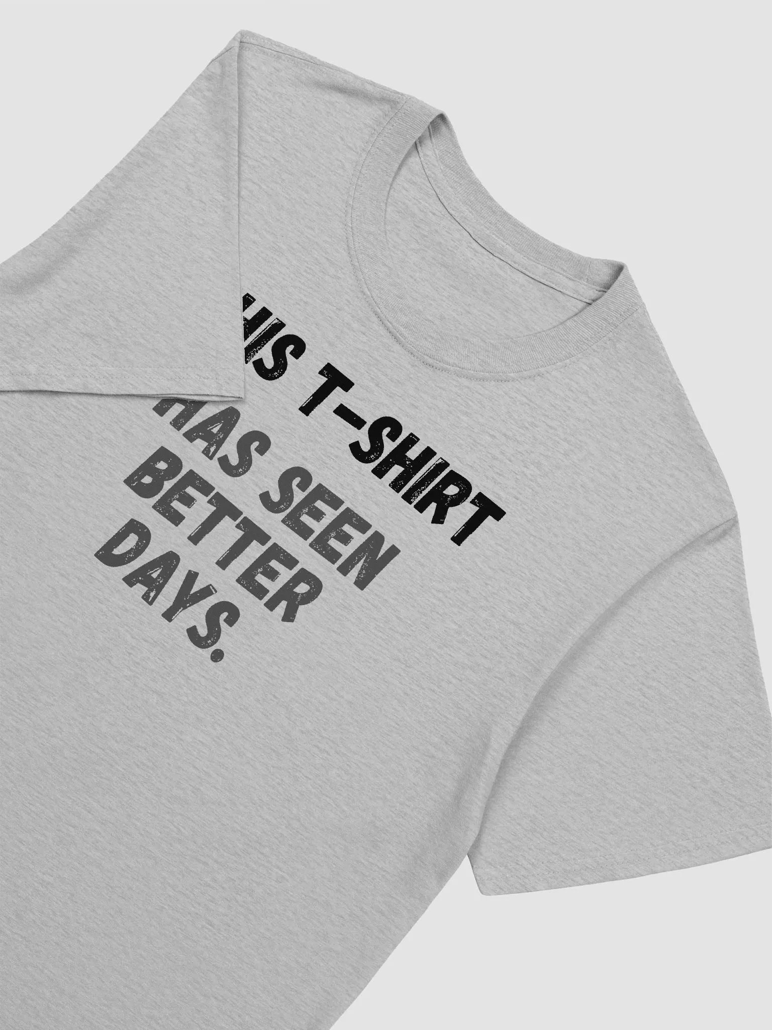 This t-shirt has seen better days. product image (6)