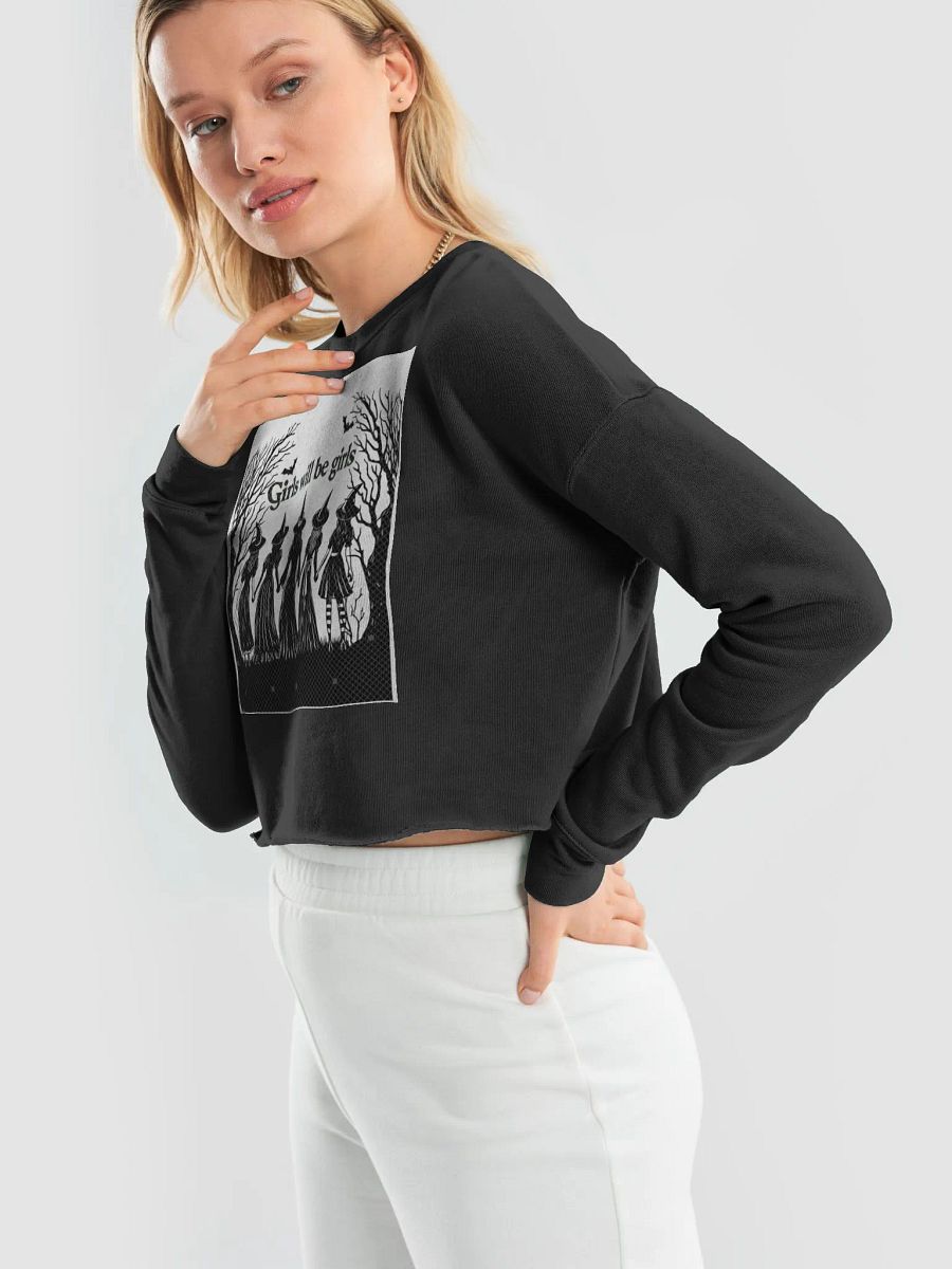 Girls will be Girls cropped long sleeve product image (10)