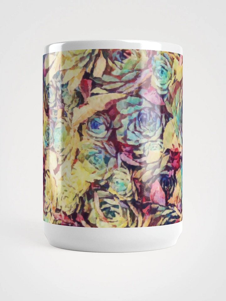 Abstract Graphic | White Coffee Mug | Symphony Succulent product image (2)