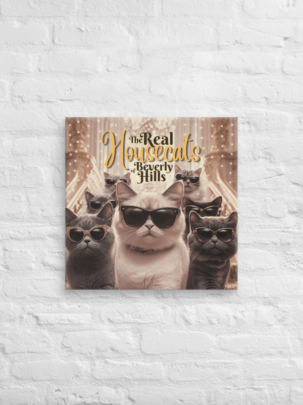 The Real Housecats: Canvas Print product image (2)