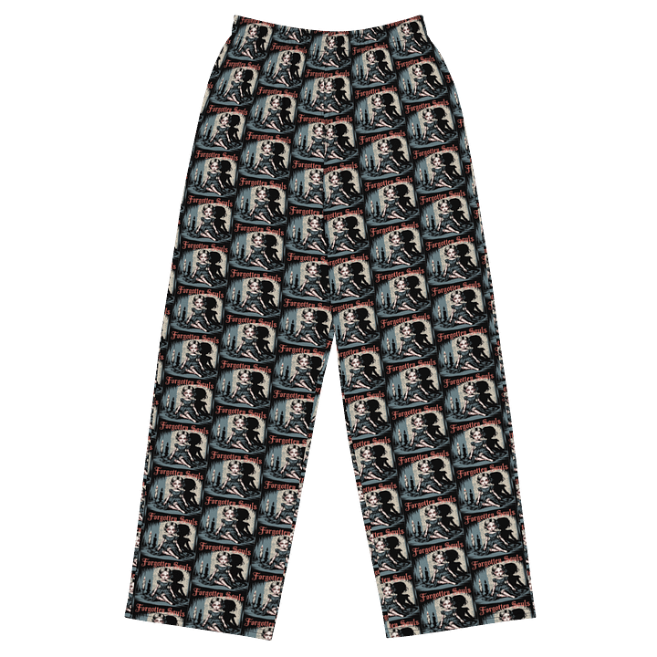 Midnight Veil Designs Forgotten Souls All-Over Print Wide-Leg Pants product image (1)
