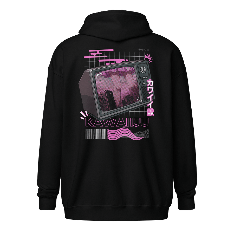 Kawaiiju TV Zip Hoodie product image (1)