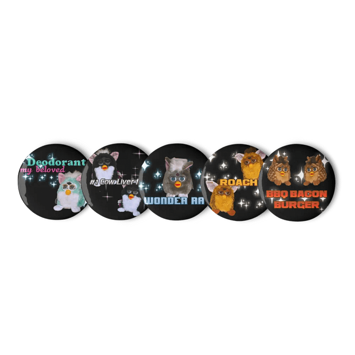 Furby Name Pins product image (2)
