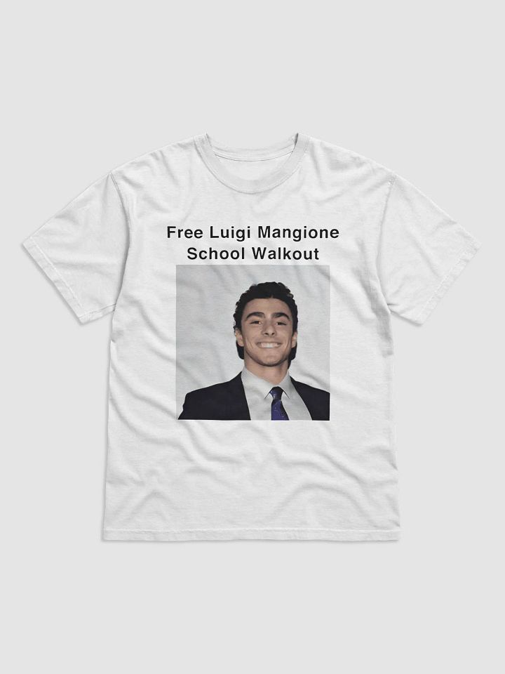 Free Luigi Mangione School Walkout Shirt product image (2)