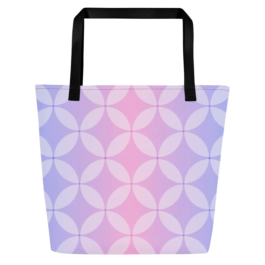 Harmony Circle Polyester Tote Bag product image (2)