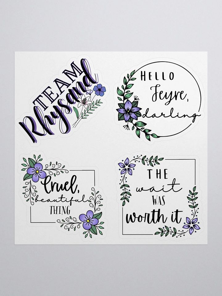 Team Rhysand Sticker Bundle product image (1)