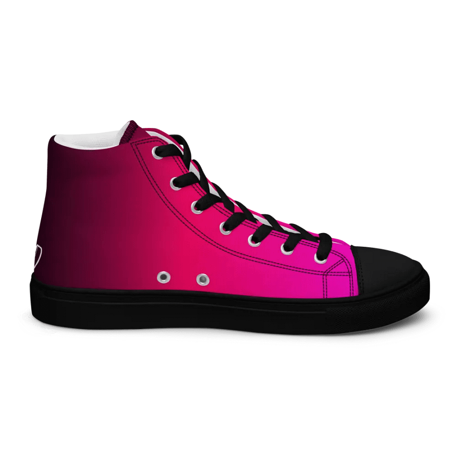 STRAIGHT VIBIN NEON COLOR FADE STYLE MEN'S CANVA SHOES product image (9)