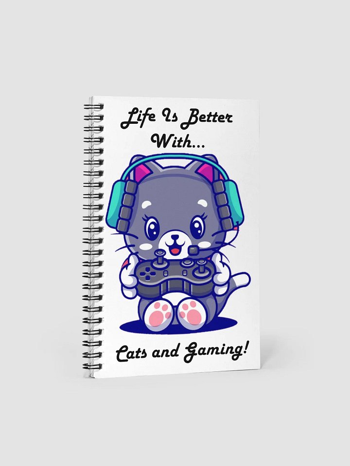 Cats and gaming notebook product image (1)
