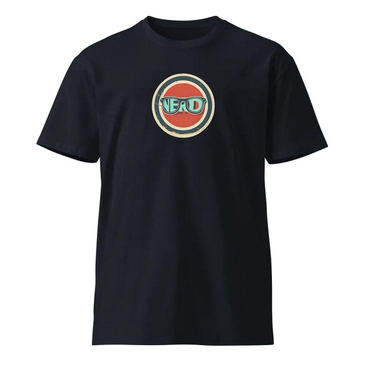 Vintage Nerd Emblem T-Shirt product image (1)