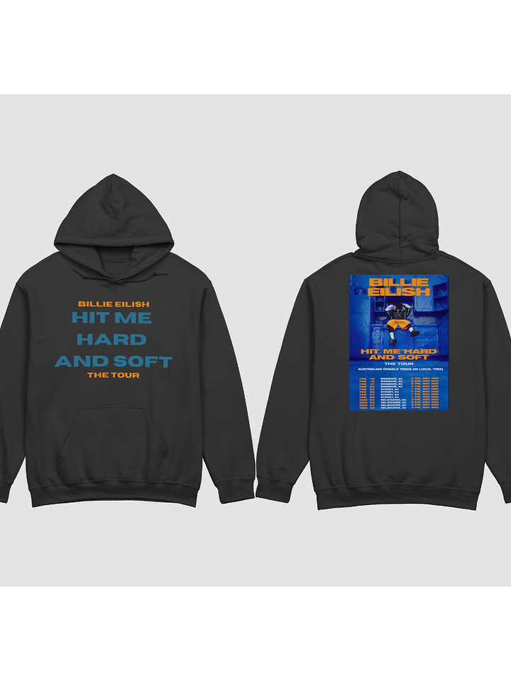 HIT ME HARD AND SOFT TOUR X TOUR AU DATES | HOODIE product image (1)