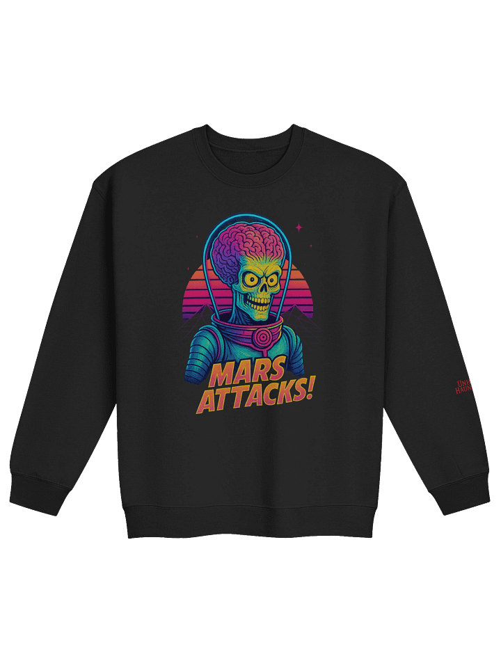 Mars Attack Tim B Collection Black Crew product image (1)