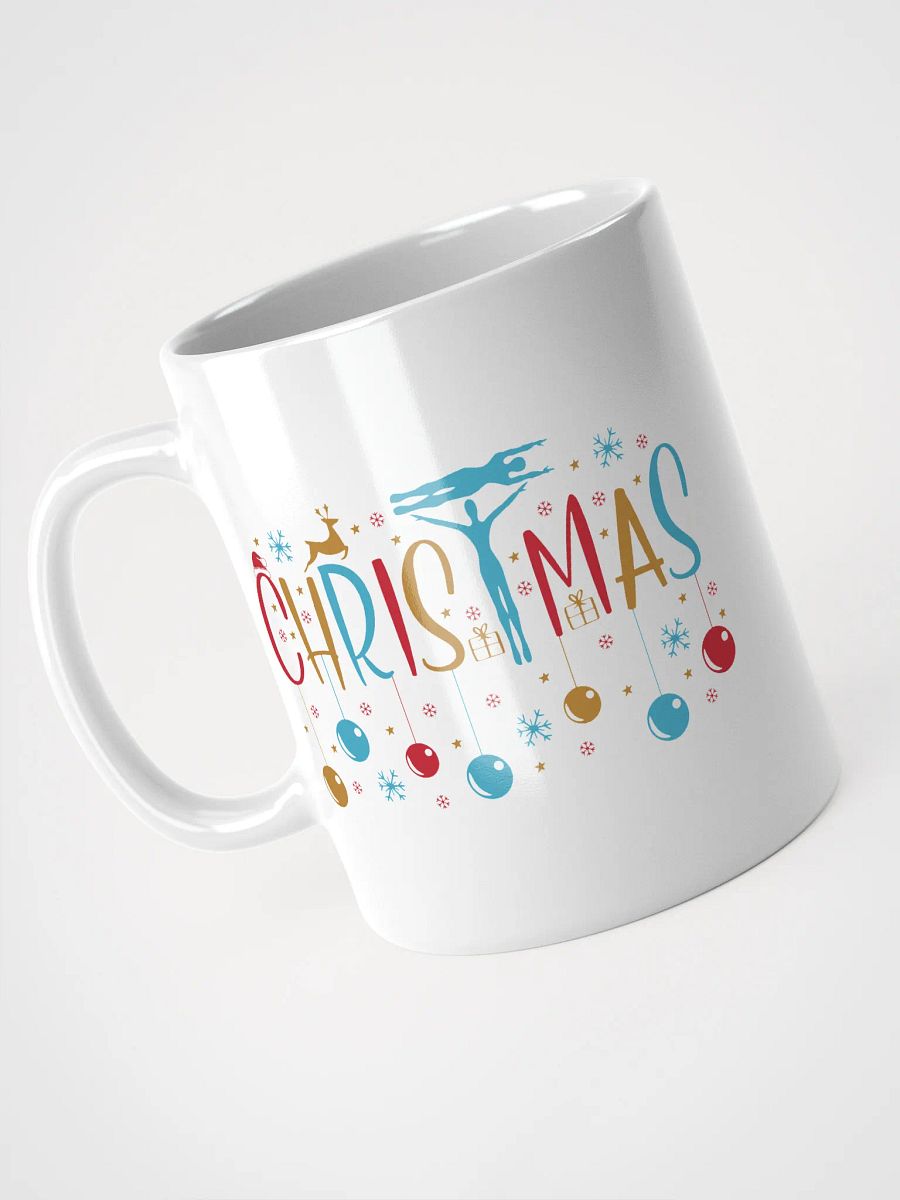 Classic Christmas Snow Flake and Ball Coffee Mug product image (3)