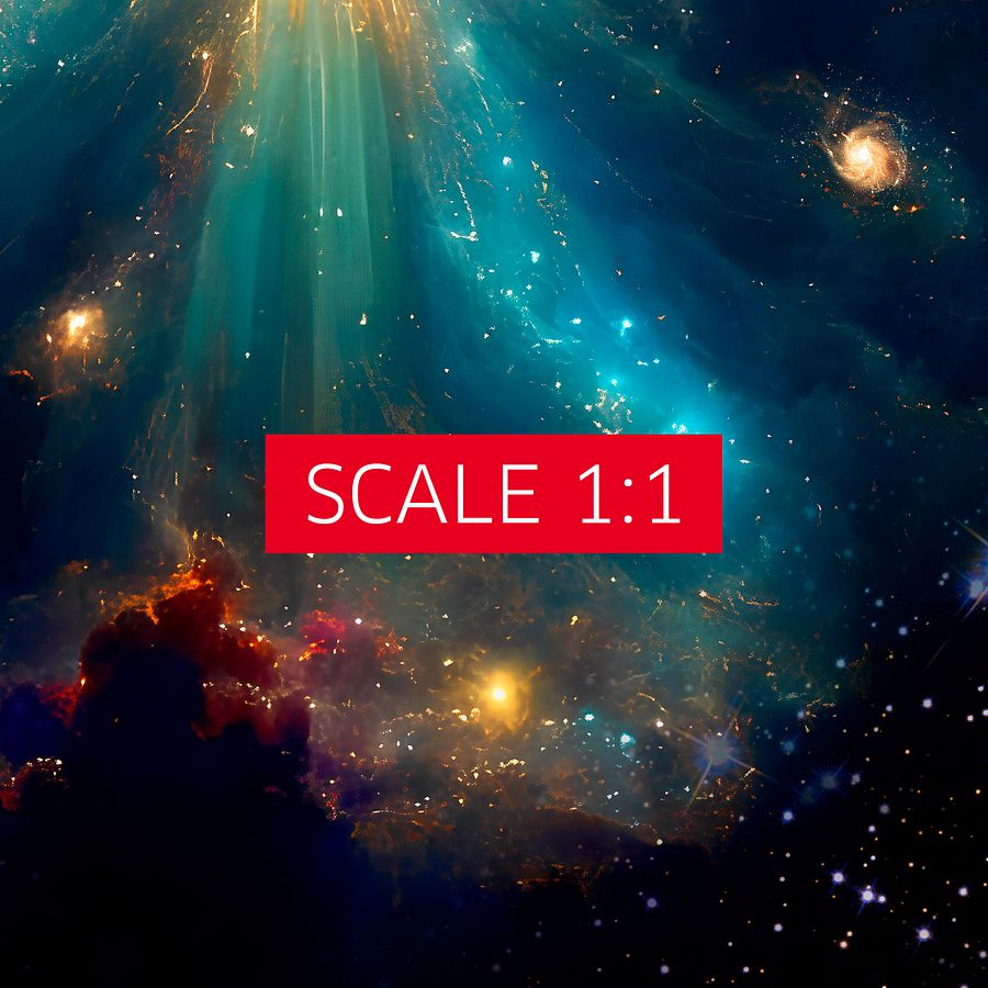 Heaven's Gate #1.1 — vibrant space poster, ethereal yoga print, abstract art, spiritual wall decor, aura poster, astrology poster, astronomy poster product image (5)