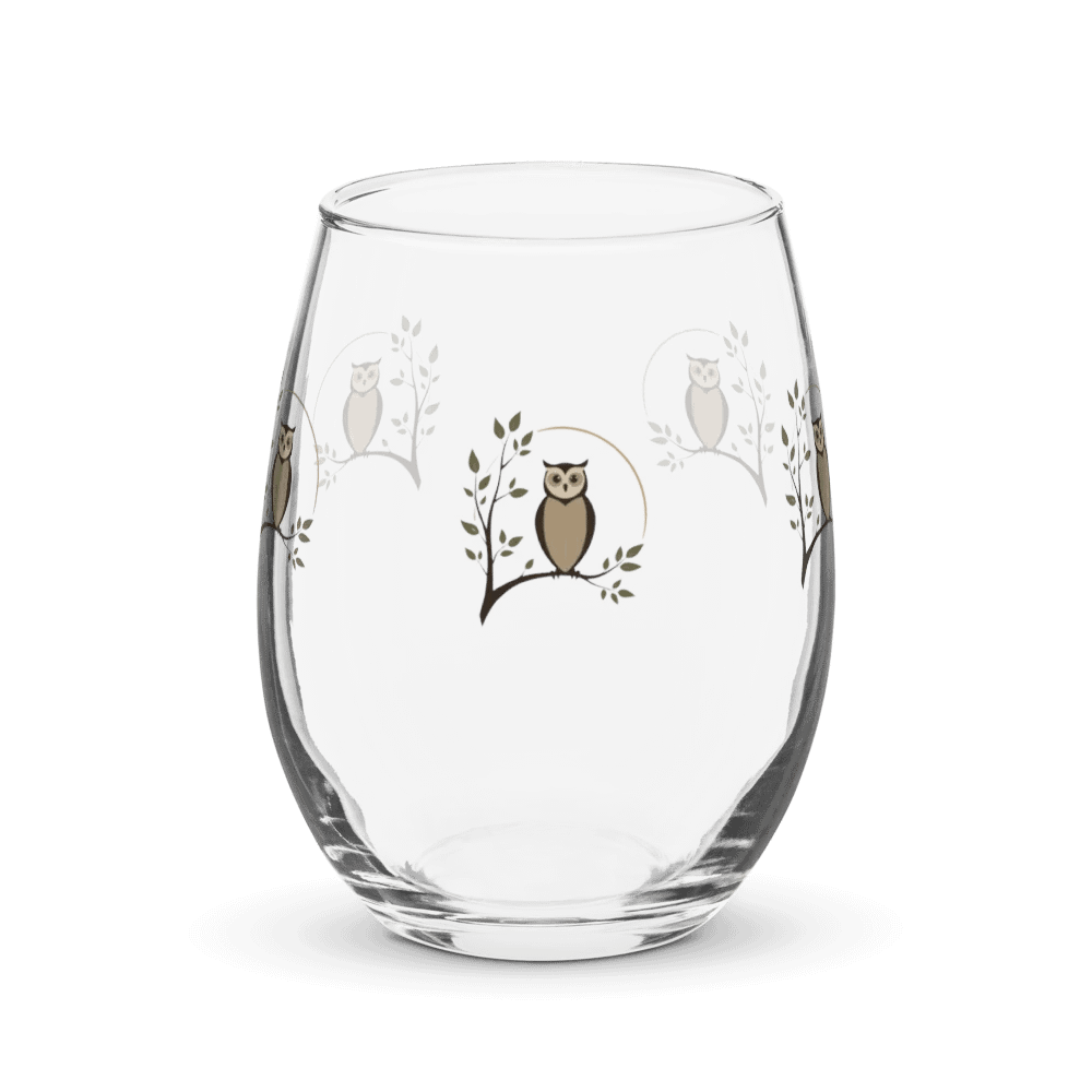 Night Owl Stemless Wine Glass product image (1)