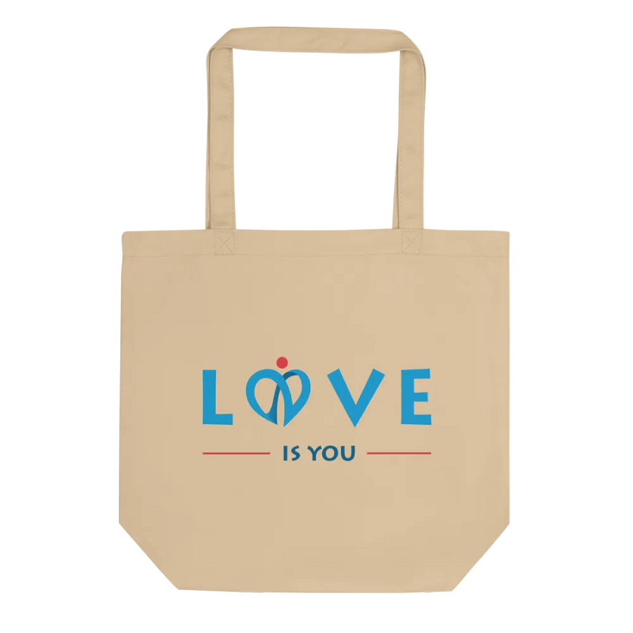 Organic Tote Bag Regular, PC_Love Is You product image (1)