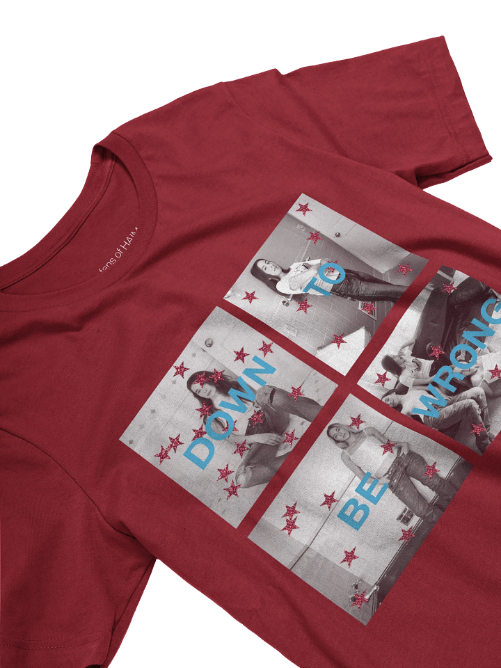 DOWN TO BE WRONG tee product image (2)