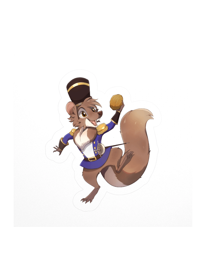 Nutcracker Luck Sticker product image (1)