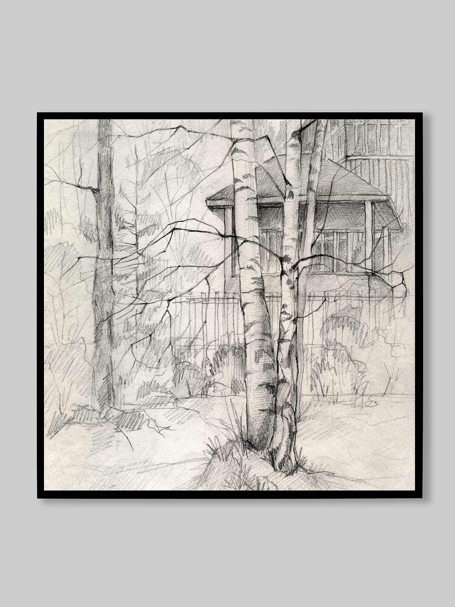Blank Canvas: Unleash Your Artistic Vision - Dacha and Trees product image (7)