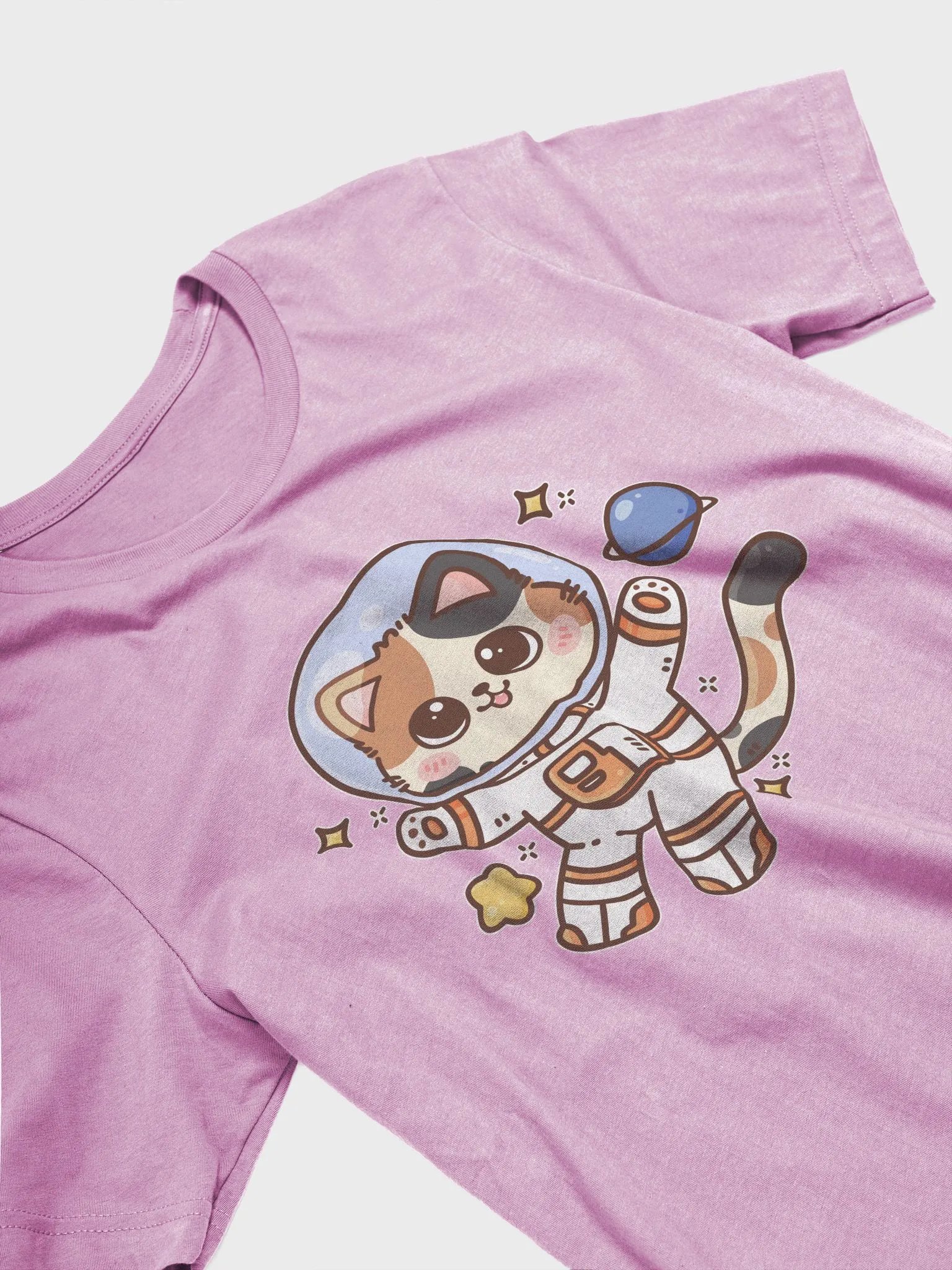 Space Cat Astronaut T-Shirt product image (52)