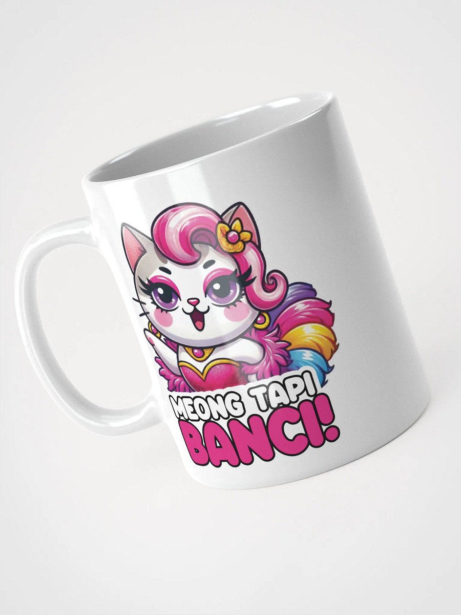 Meong Tapi Banci! White Glossy Mug product image (9)