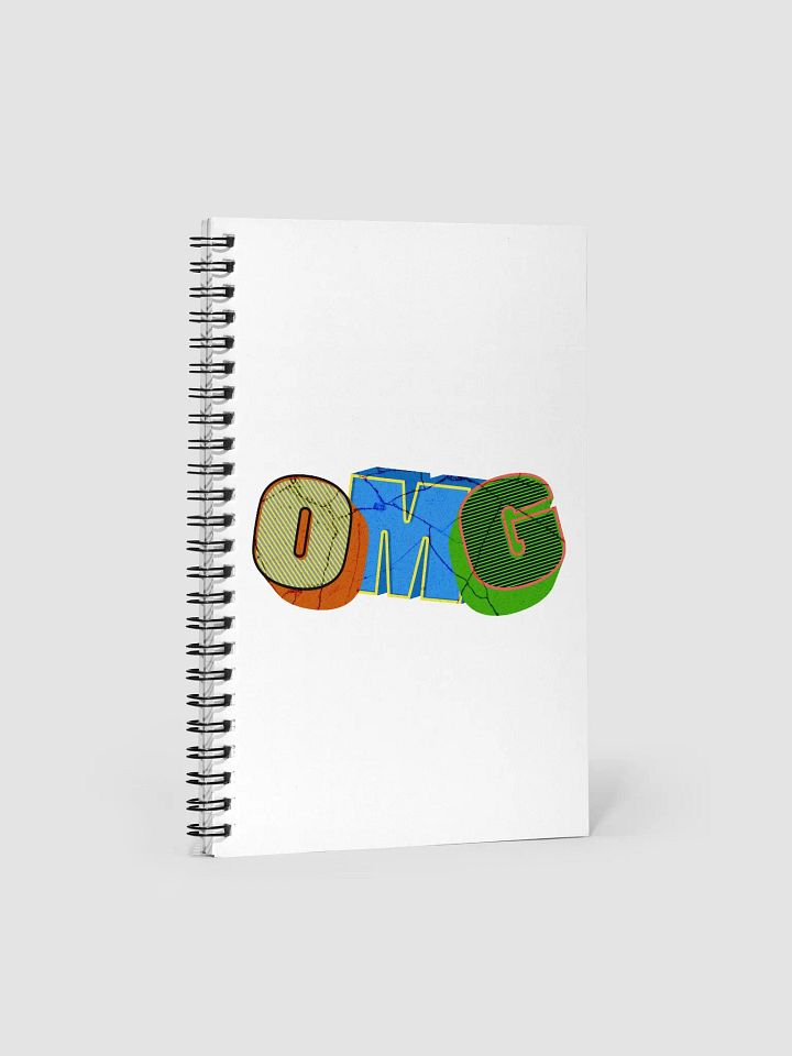 OMG Stylized Spiral Notebook product image (1)