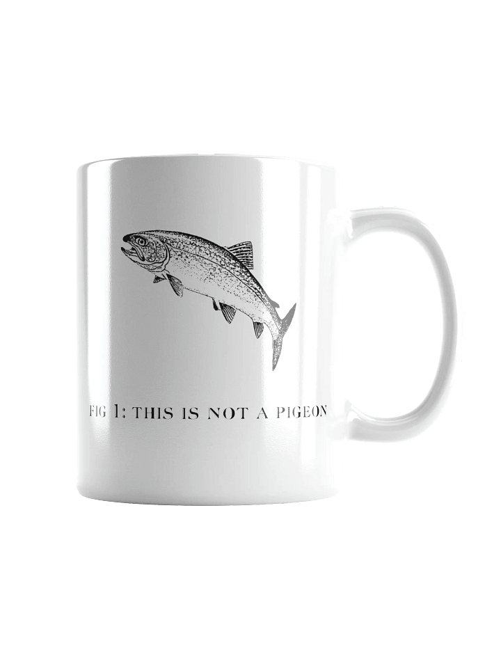 Not A Pigeon-Trout Mug product image (2)