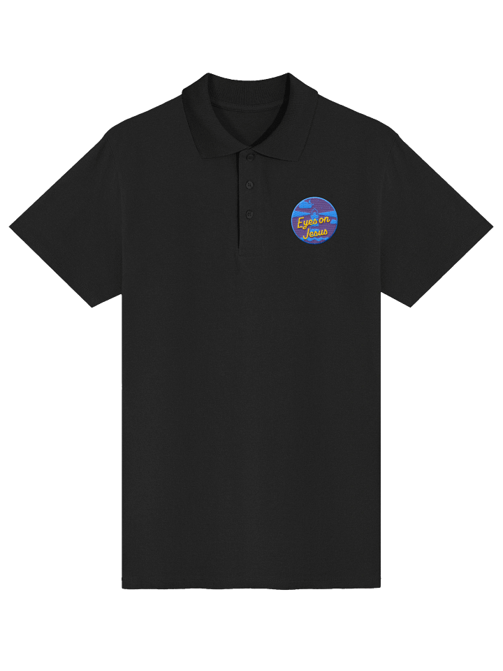 Eyes on Jesus logo Polo product image (1)