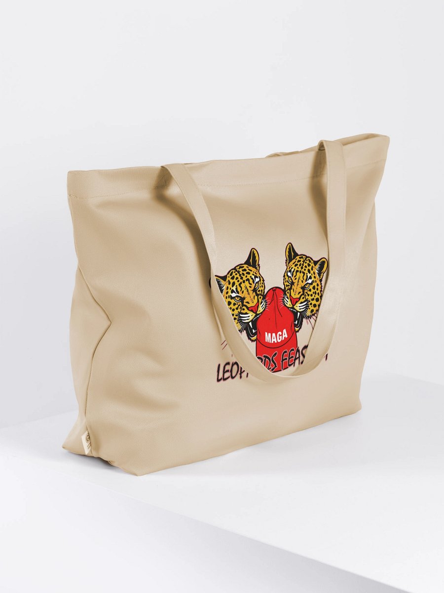 Leopards Feasting On MAGA - Eco-Friendly Tote Bag product image (4)