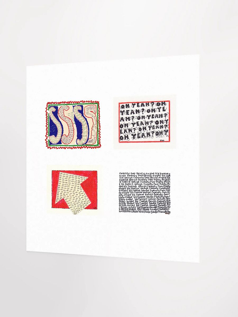 Build Your Own Four Panel Card Art (horizontal orientation) product image (1)