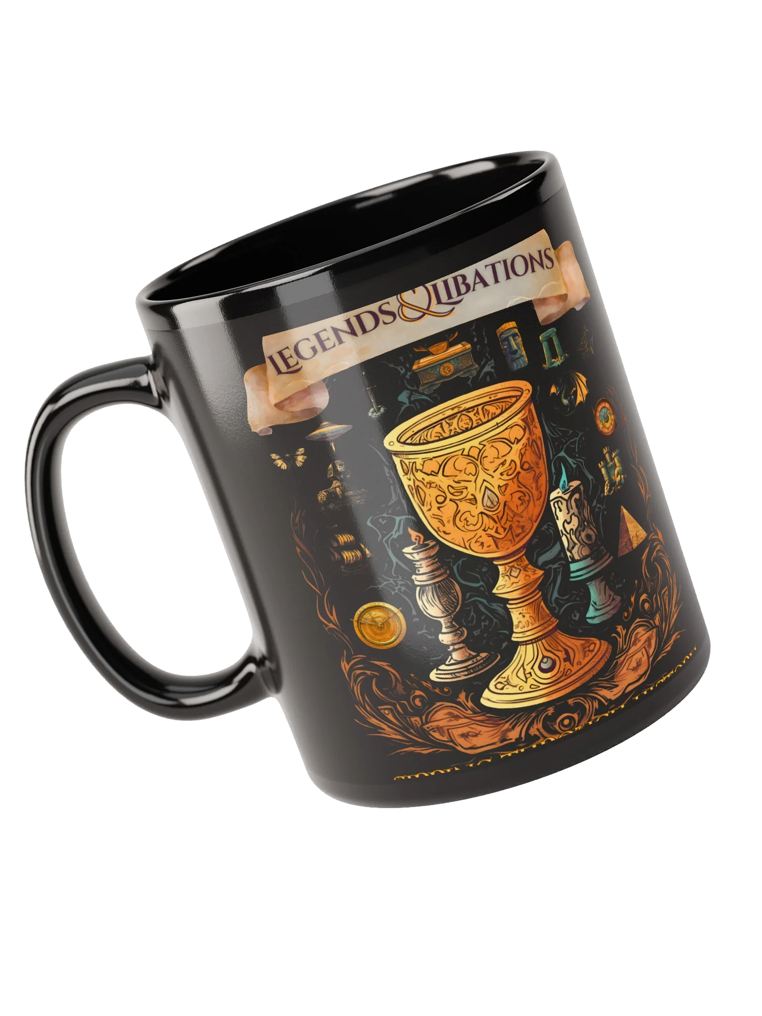 Legends & Libations Dual Logo Coffee Mug product image (6)