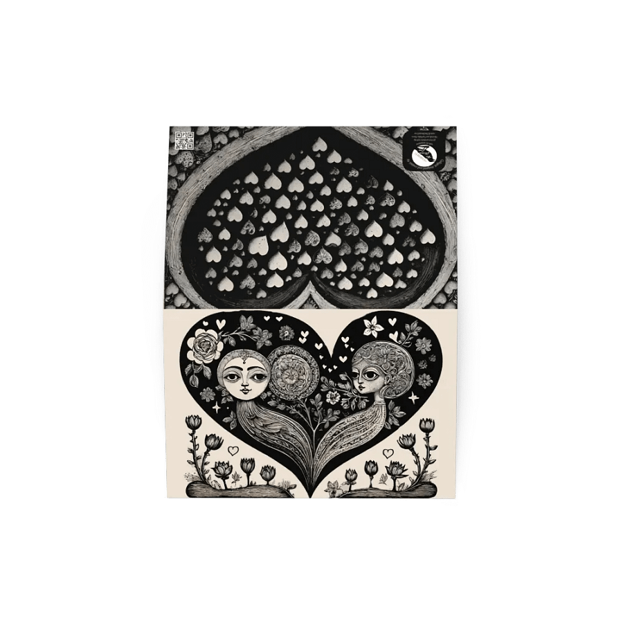 Lesbe Valentines, Our Weirdo Love Card product image (19)