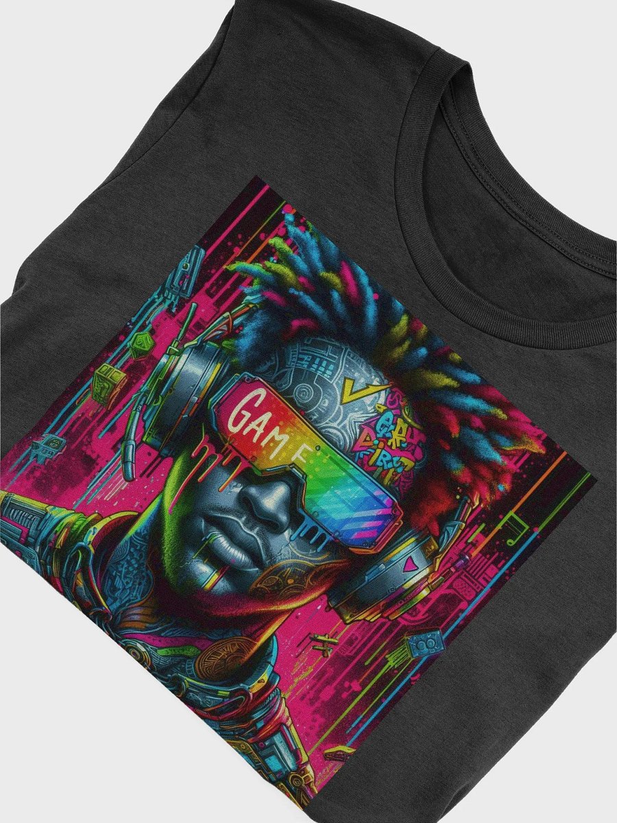 Splash Game Vibe Check Cyberpunk Tee product image (54)