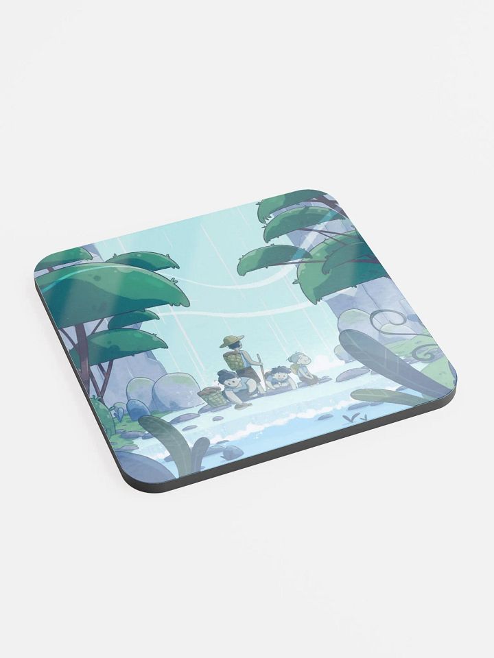 Surviving | Glossed Cork Coaster product image (2)