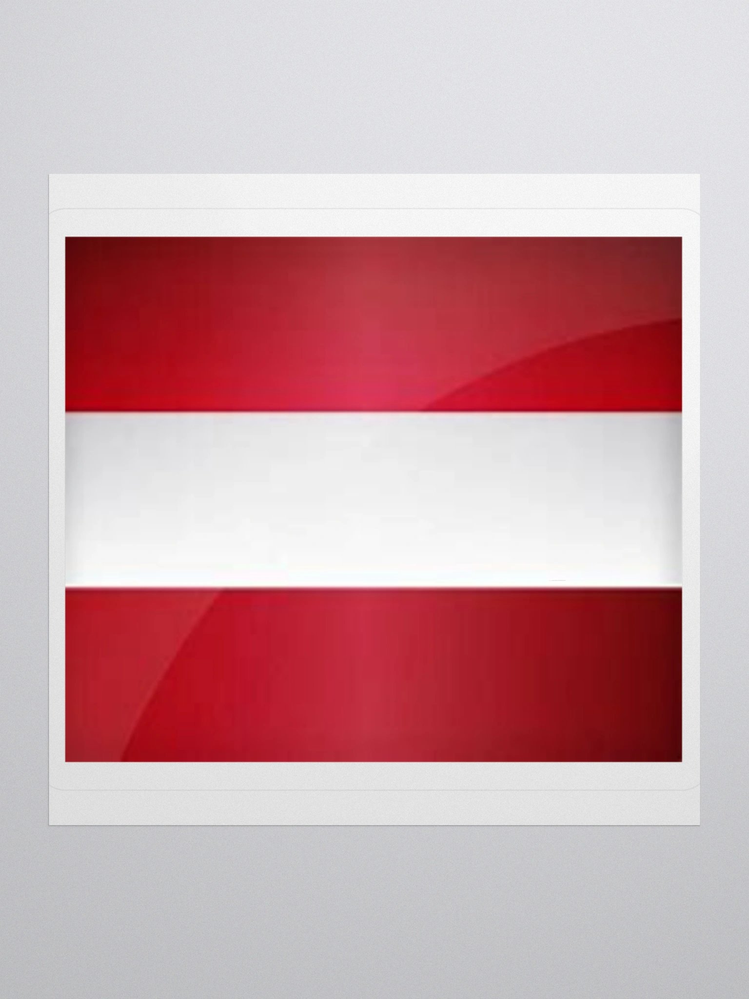 Exclusive Austria Flag Kiss-Cut Stickers - High-Quality Vinyl, Multiple Sizes product image (2)