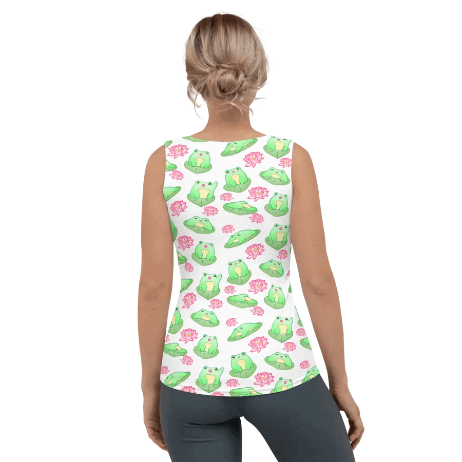 Kawaii Froggie Slim Tank product image (2)