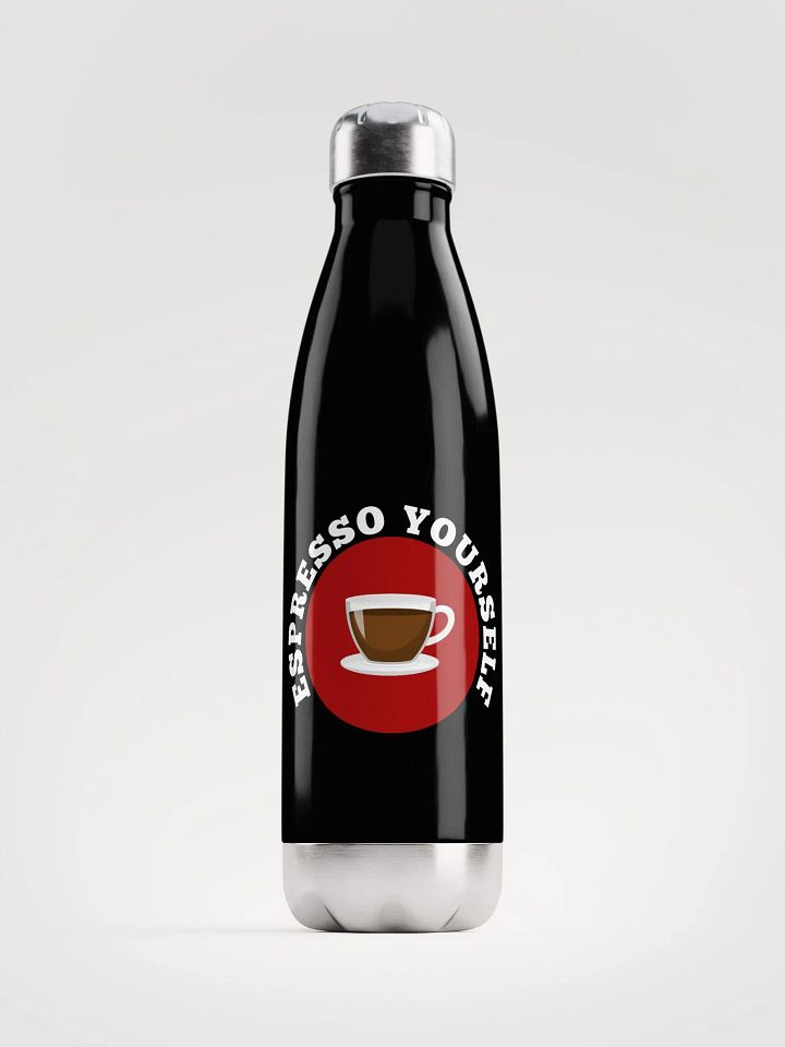 Espresso Yourself Stainless Steel Water Bottle product image (1)